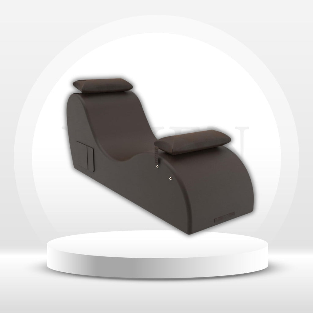 BronzeArc Brown Sex Chaise Lounge Chair