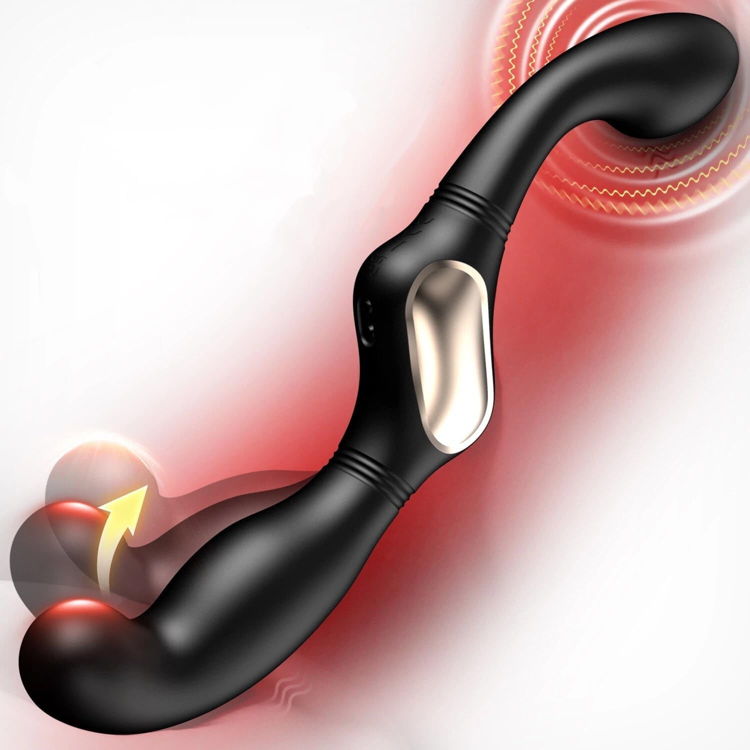 BullsEye Wiggling Prostate Massager Wand