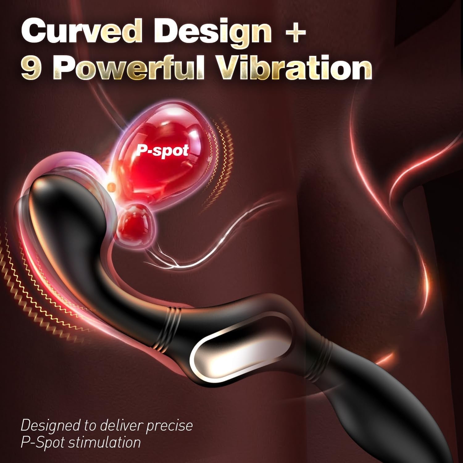 BullsEye Wiggling Prostate Massager Wand