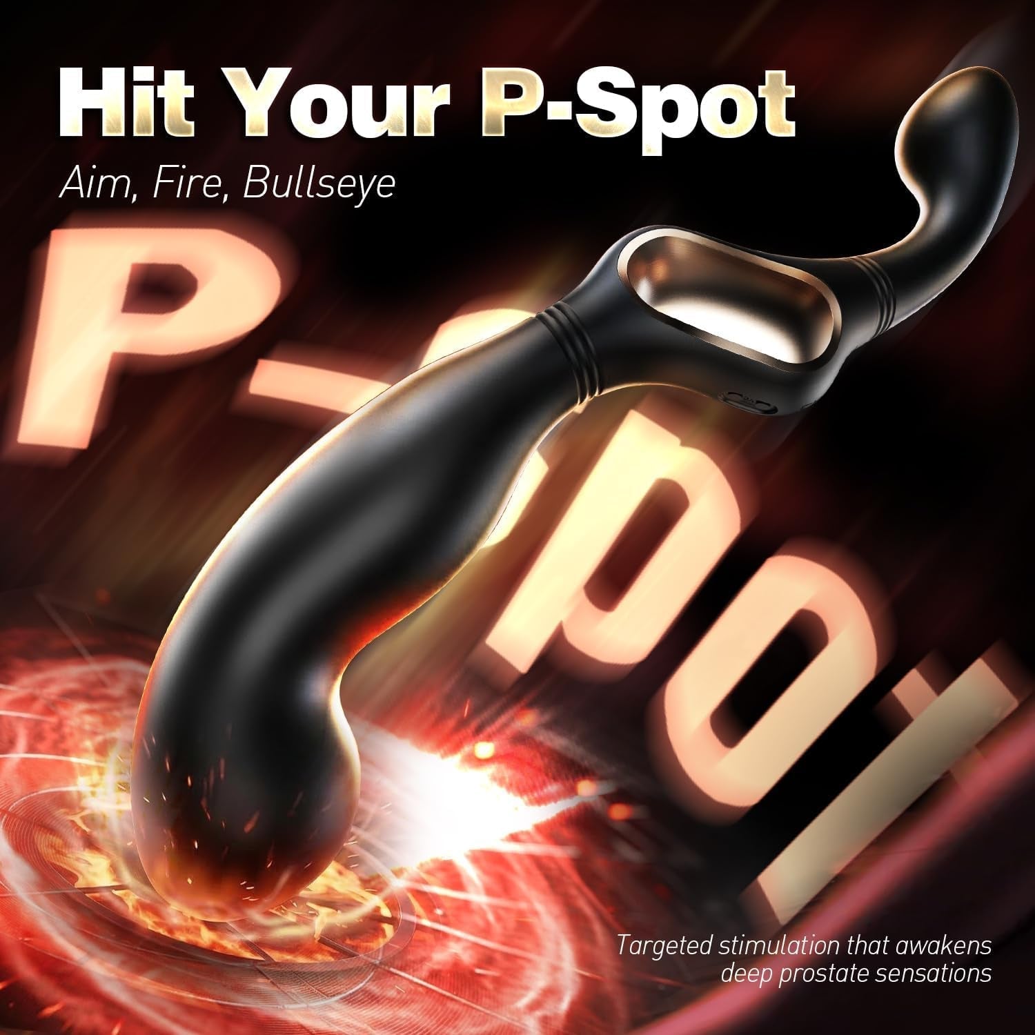 BullsEye Wiggling Prostate Massager Wand