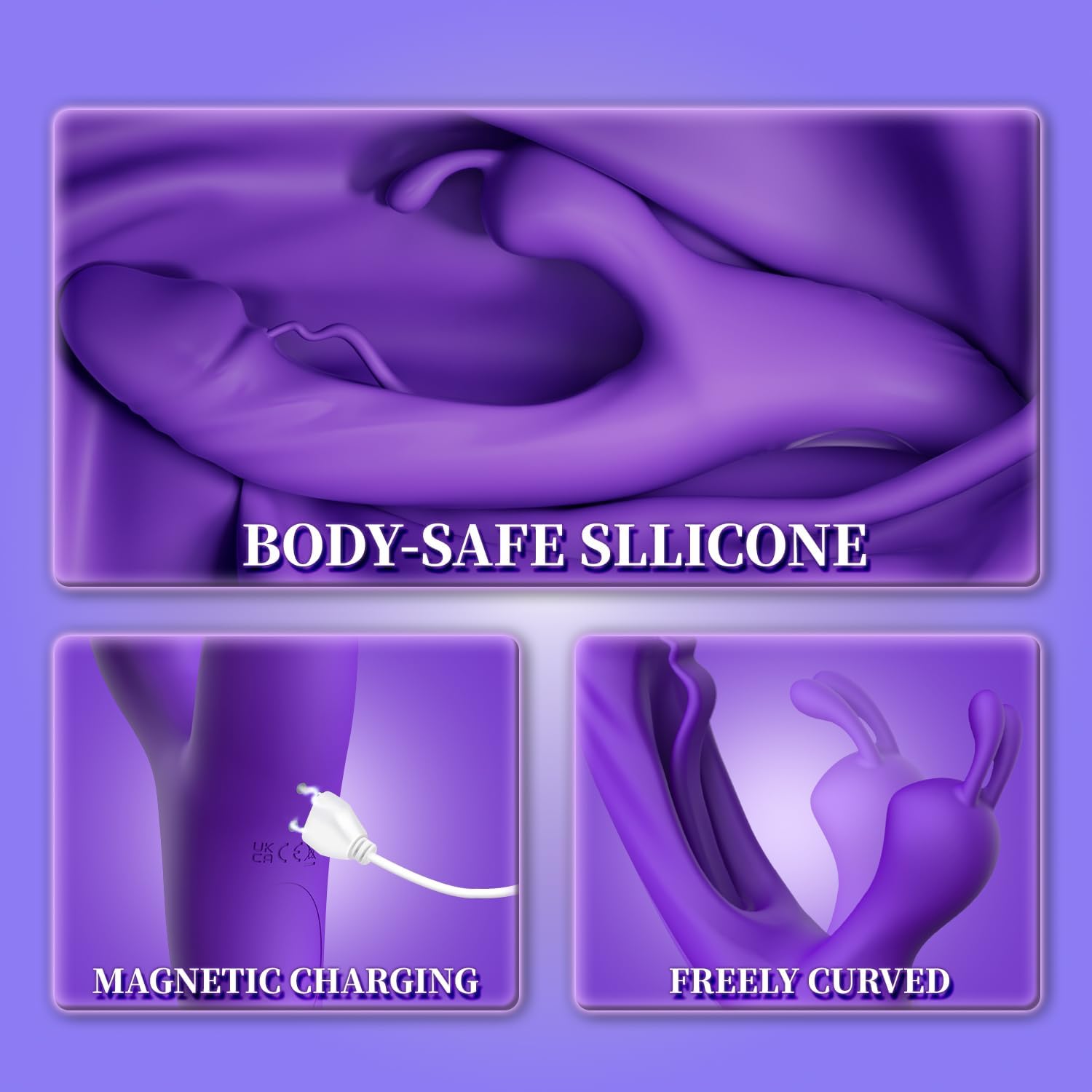 BunnyBliss Flapping Vibrator – 7 Vibration Modes