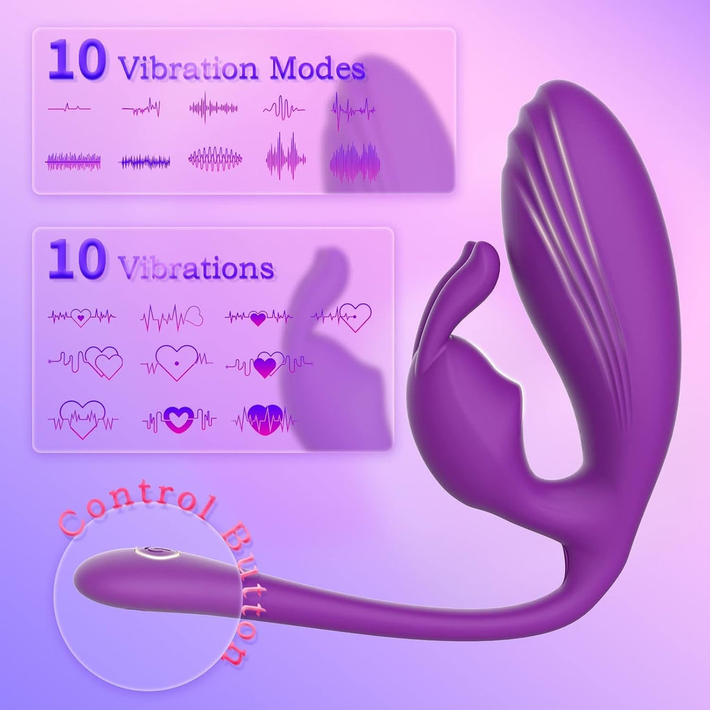 BunnyBloom Clitoral G-Spot Anal Rabbit Vibrator