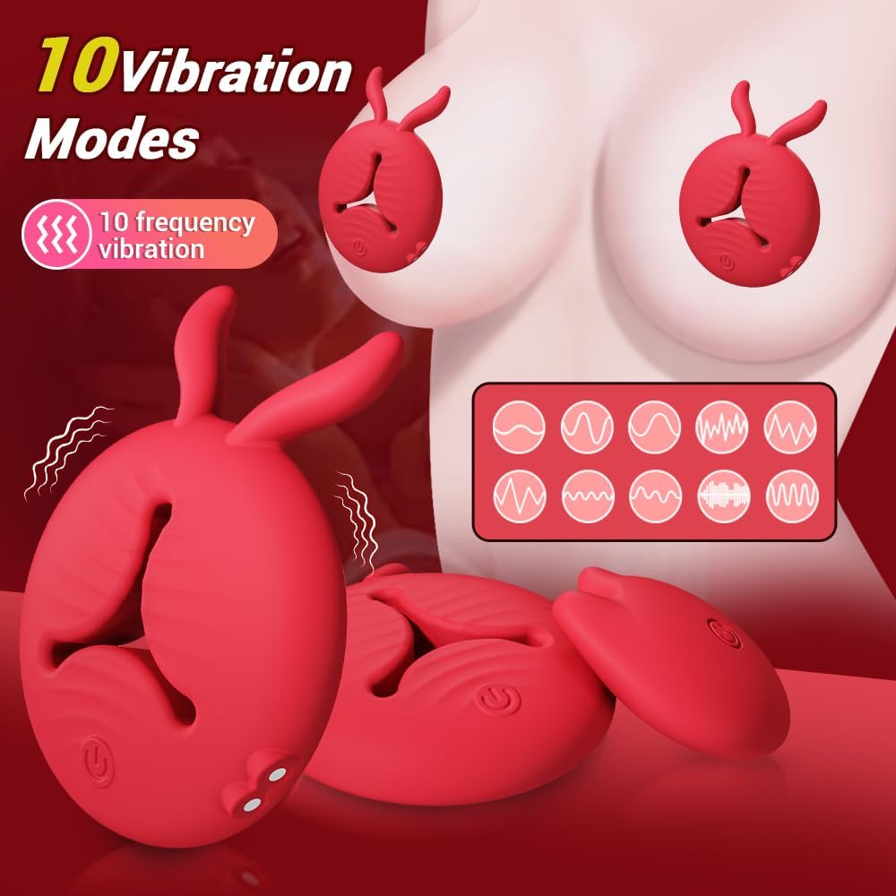 BunnyPulse Nipple Vibrator