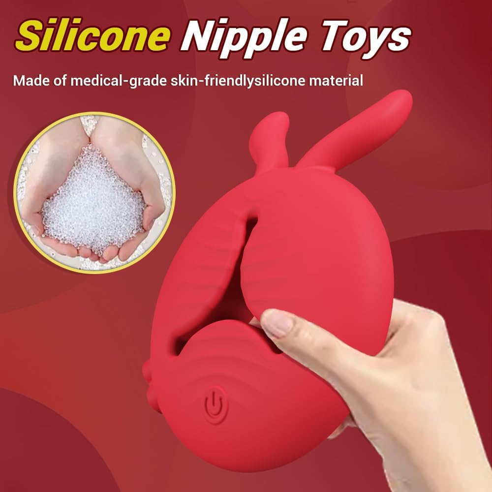 BunnyPulse Nipple Vibrator