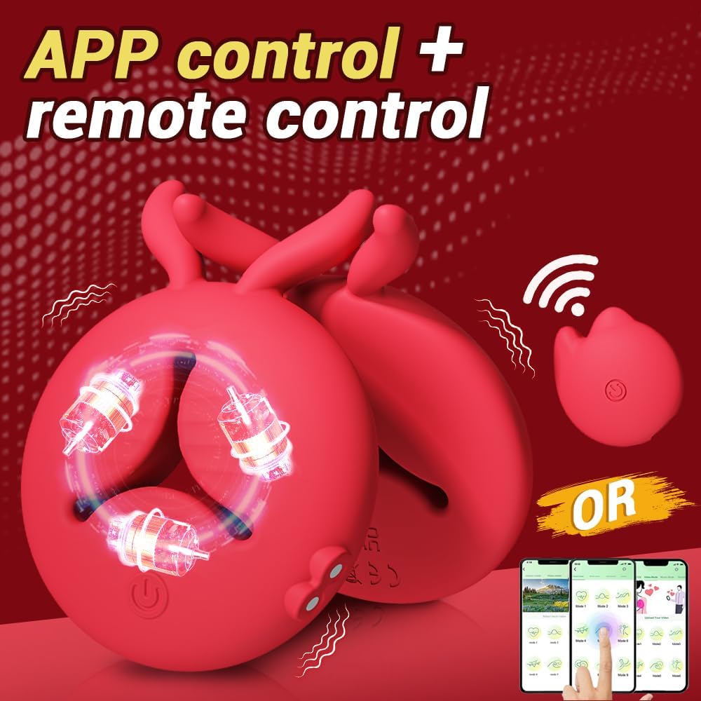 BunnyPulse Nipple Vibrator