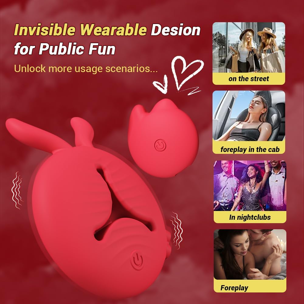 BunnyPulse Nipple Vibrator