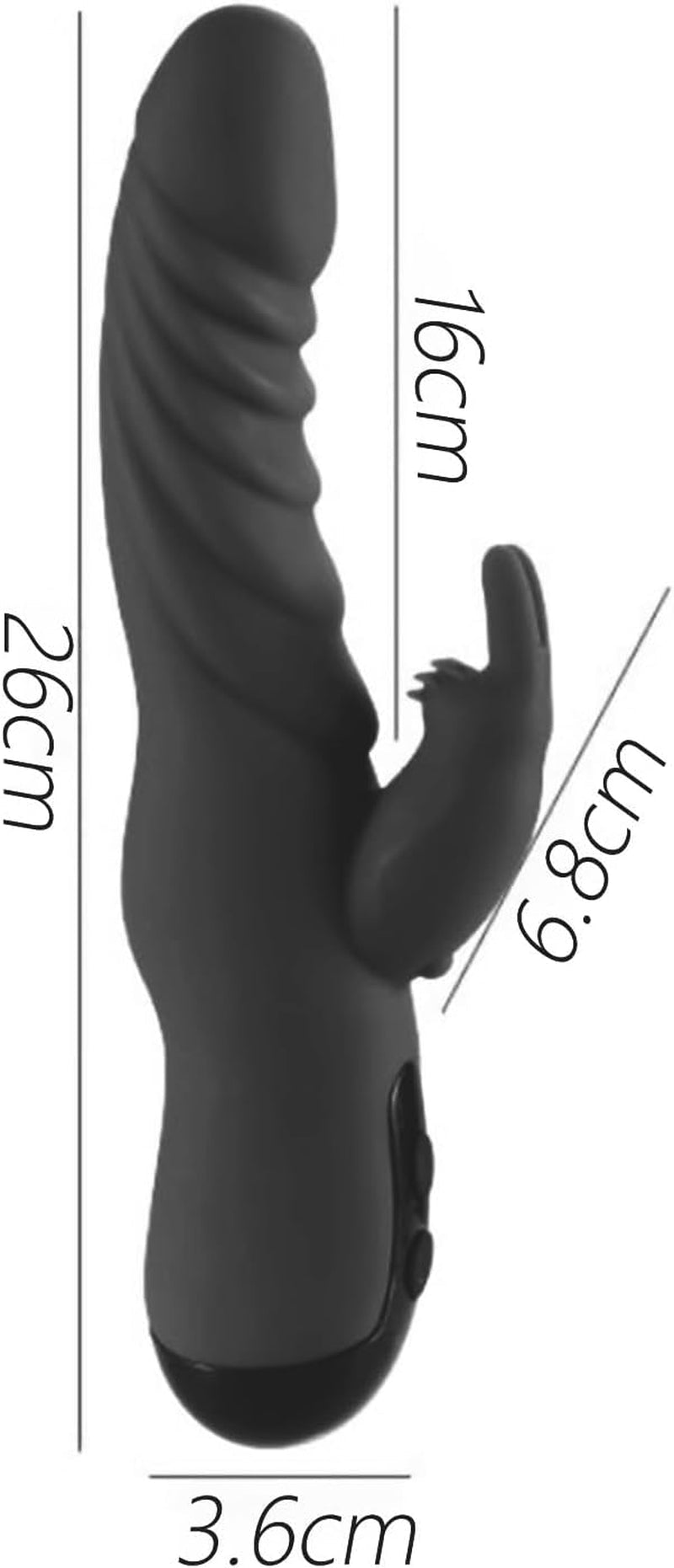BunnyThrust Rabbit Thrusting Dildo Vibrator