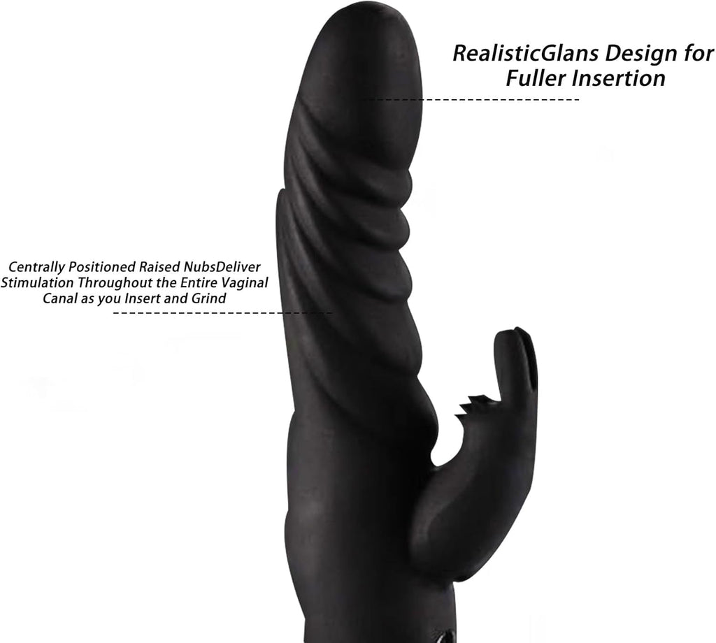 BunnyThrust Rabbit Thrusting Dildo Vibrator