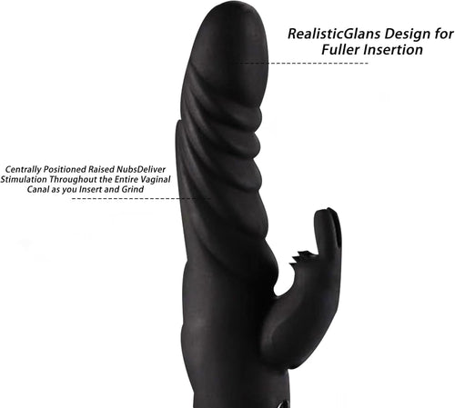 BunnyThrust Rabbit Thrusting Dildo Vibrator