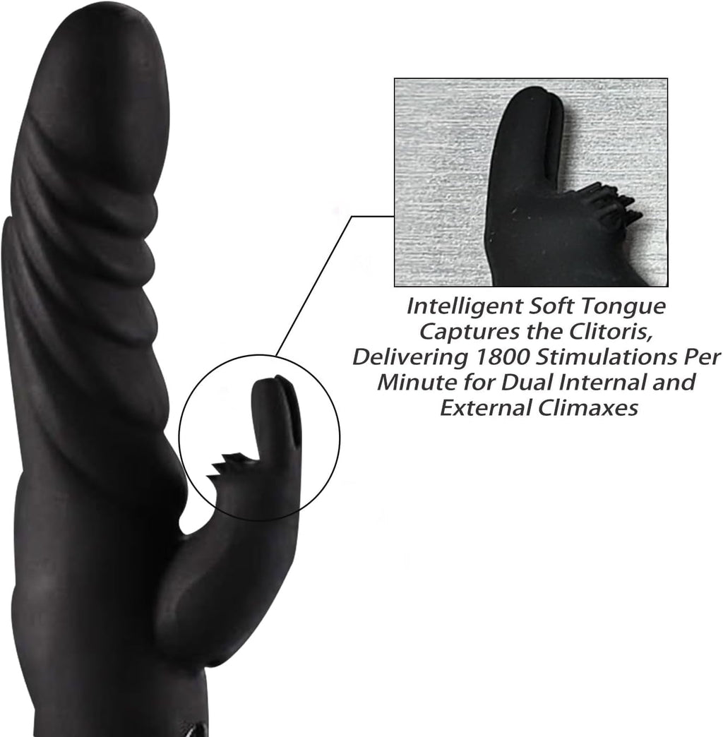 BunnyThrust Rabbit Thrusting Dildo Vibrator