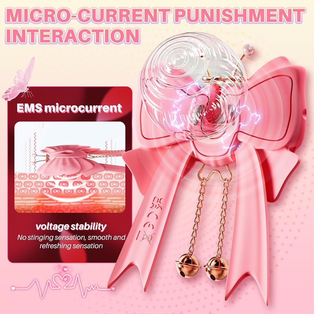 ButterflyPulse BDSM Shock Nipple Clamps