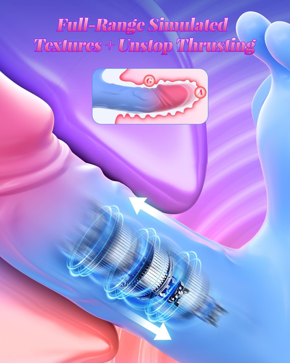 CandyMotion App Control Thrusting Panty Vibrator