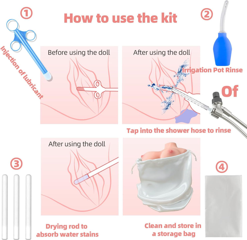 CareDeluxe – 8-Piece Toy Cleaning & Storage Kit