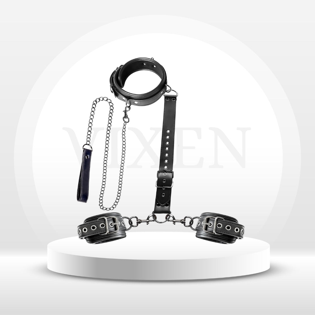 ChainLink Neck-to-Wrist Bondage Kit