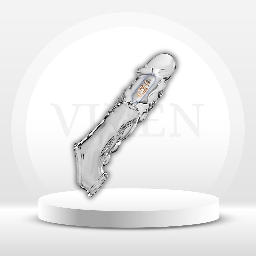 ClearCharge Vibrating Penis Sleeve Extender