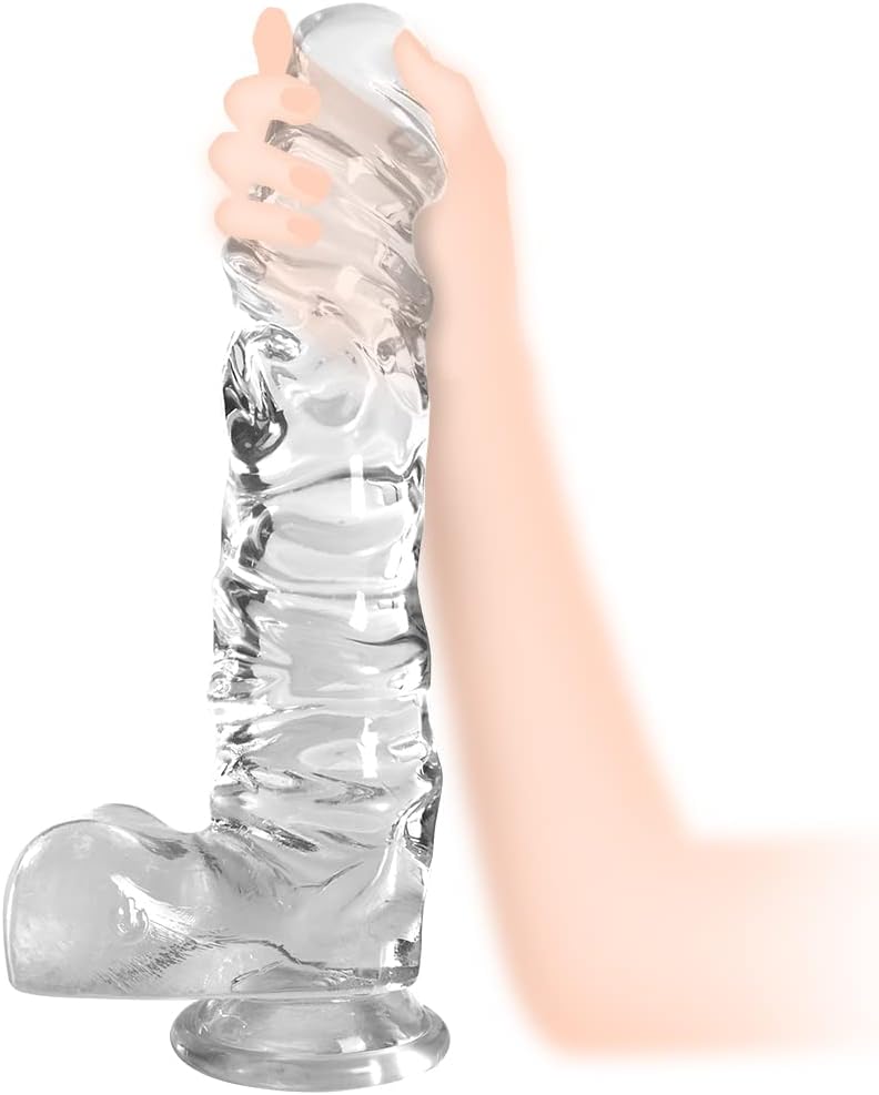 ClearCrave 11.8" Muscled Dildo