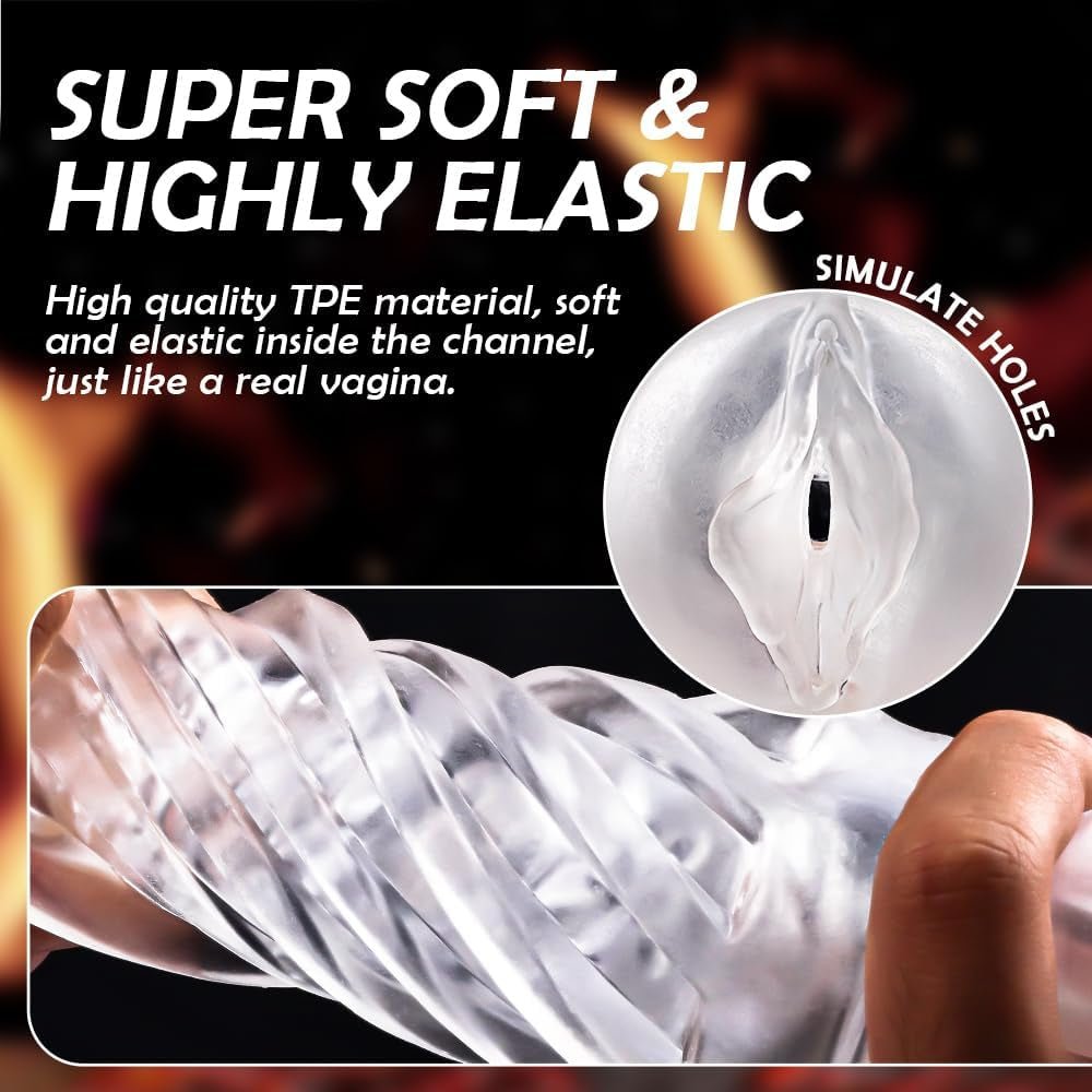 ClearGrip Transparent Suction Fleshlight