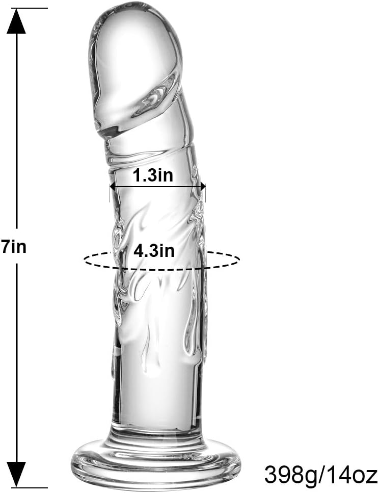 ClearLuxe Beginner Glass Dildo