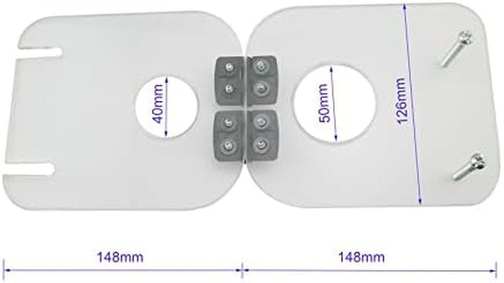 ClearPress Acrylic BDSM Ball Press Crusher