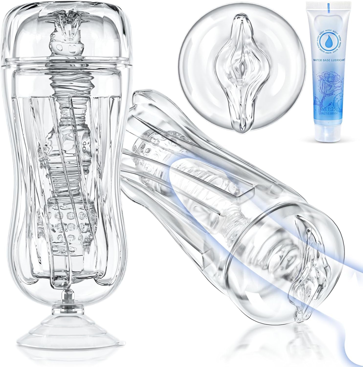 ClearStroke Transparent Suction Fleshlight
