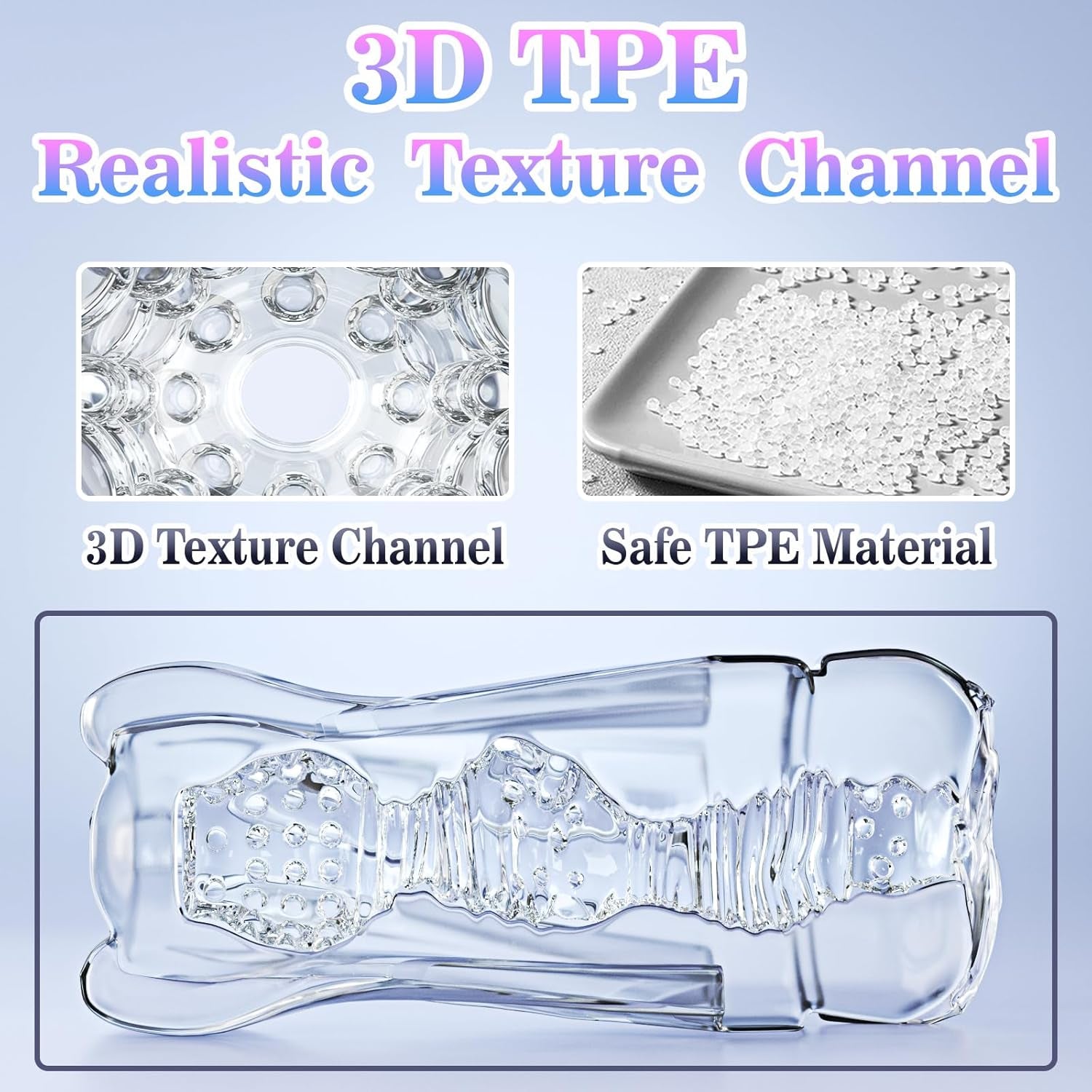 ClearStroke Transparent Suction Fleshlight