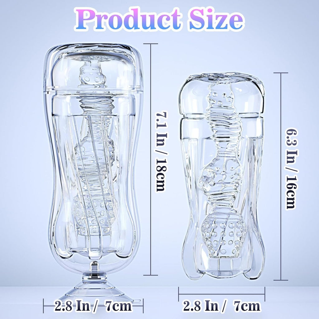 ClearStroke Transparent Suction Fleshlight