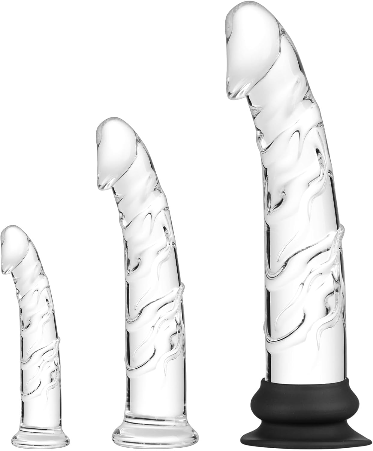 ClearThrust Glass Dildo Trainer Set