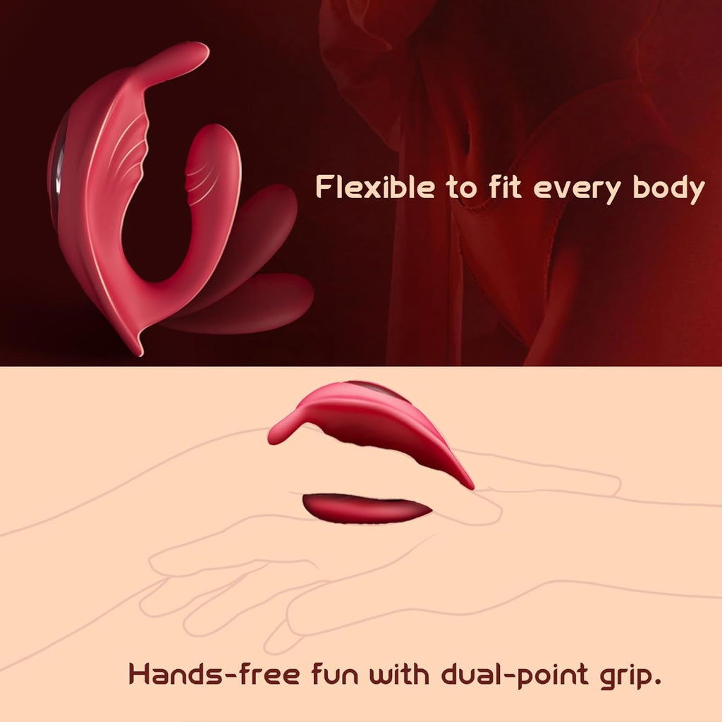 ClimaxCrush G-Spot Clit & Shaft Panty Vibrator