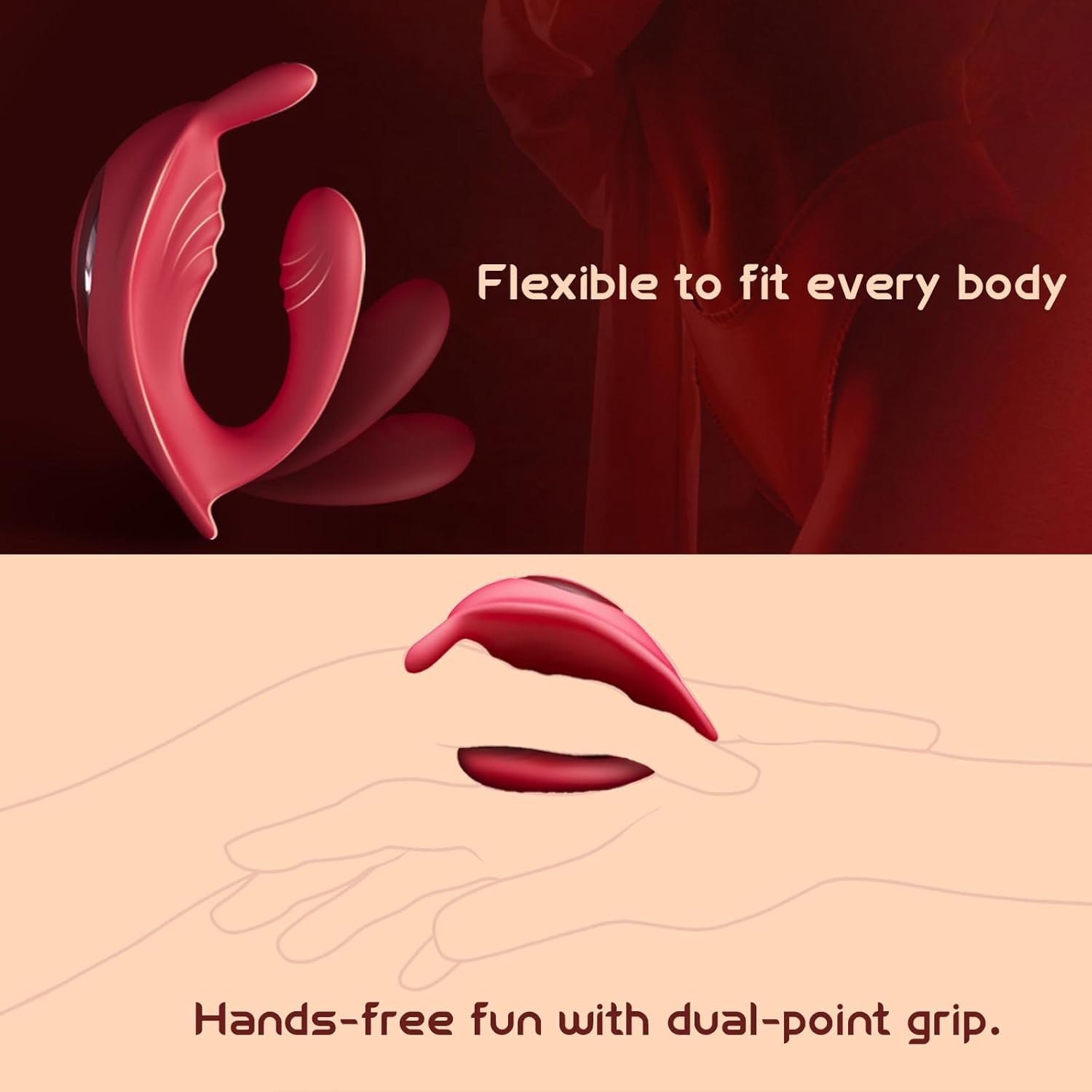 ClimaxCrush G-Spot Clit & Shaft Panty Vibrator