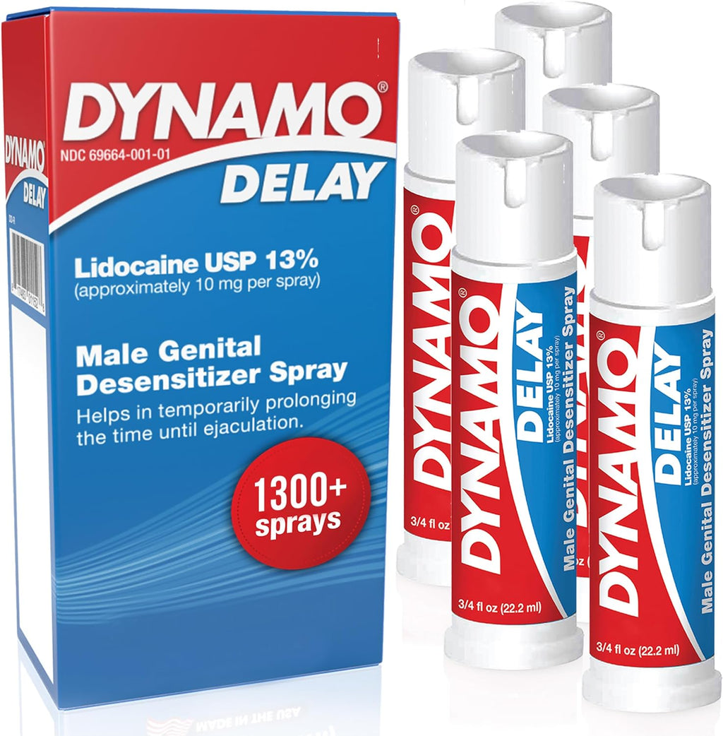 ClimaxPro Delay Spray for Men - 5 Pack