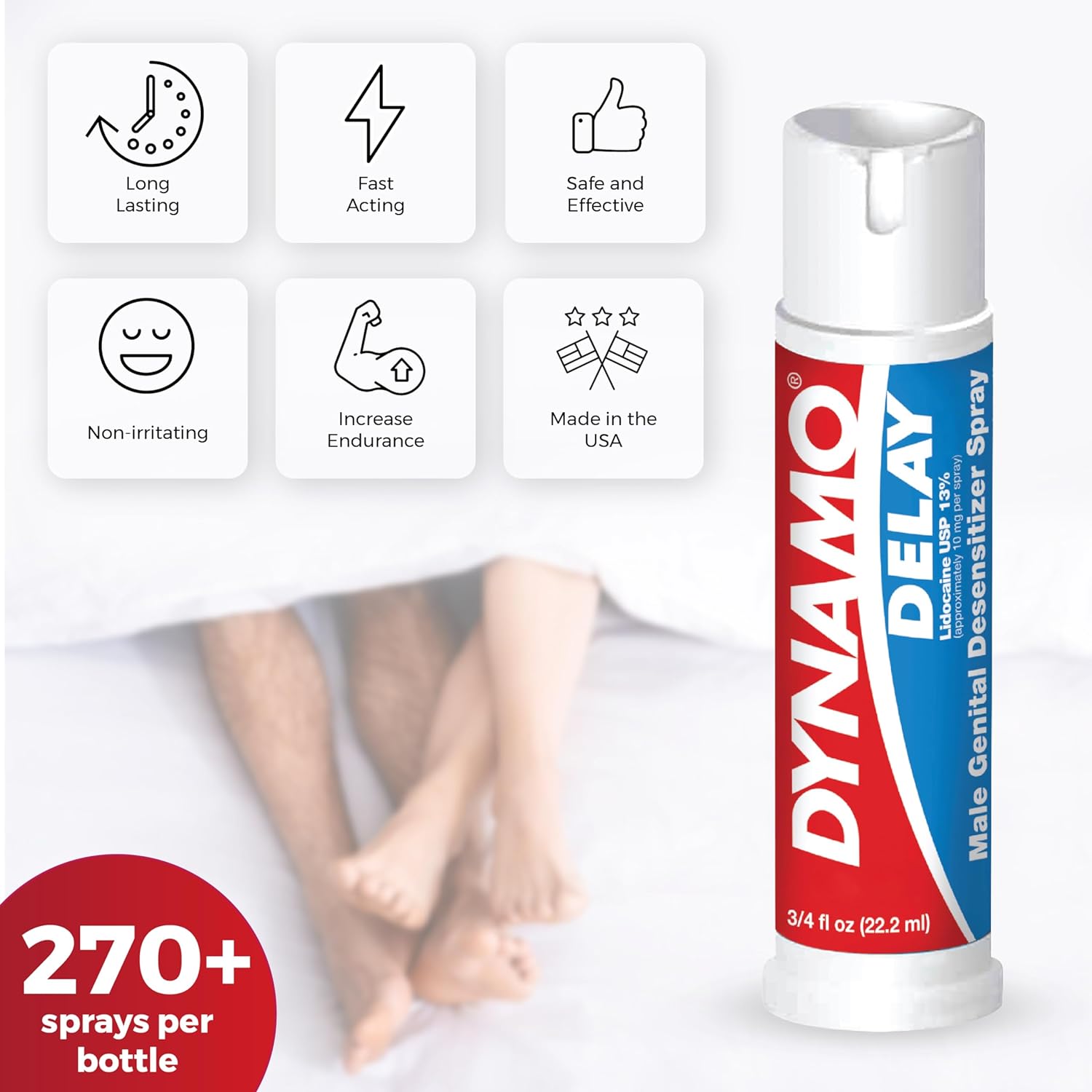 ClimaxPro Delay Spray for Men - 5 Pack
