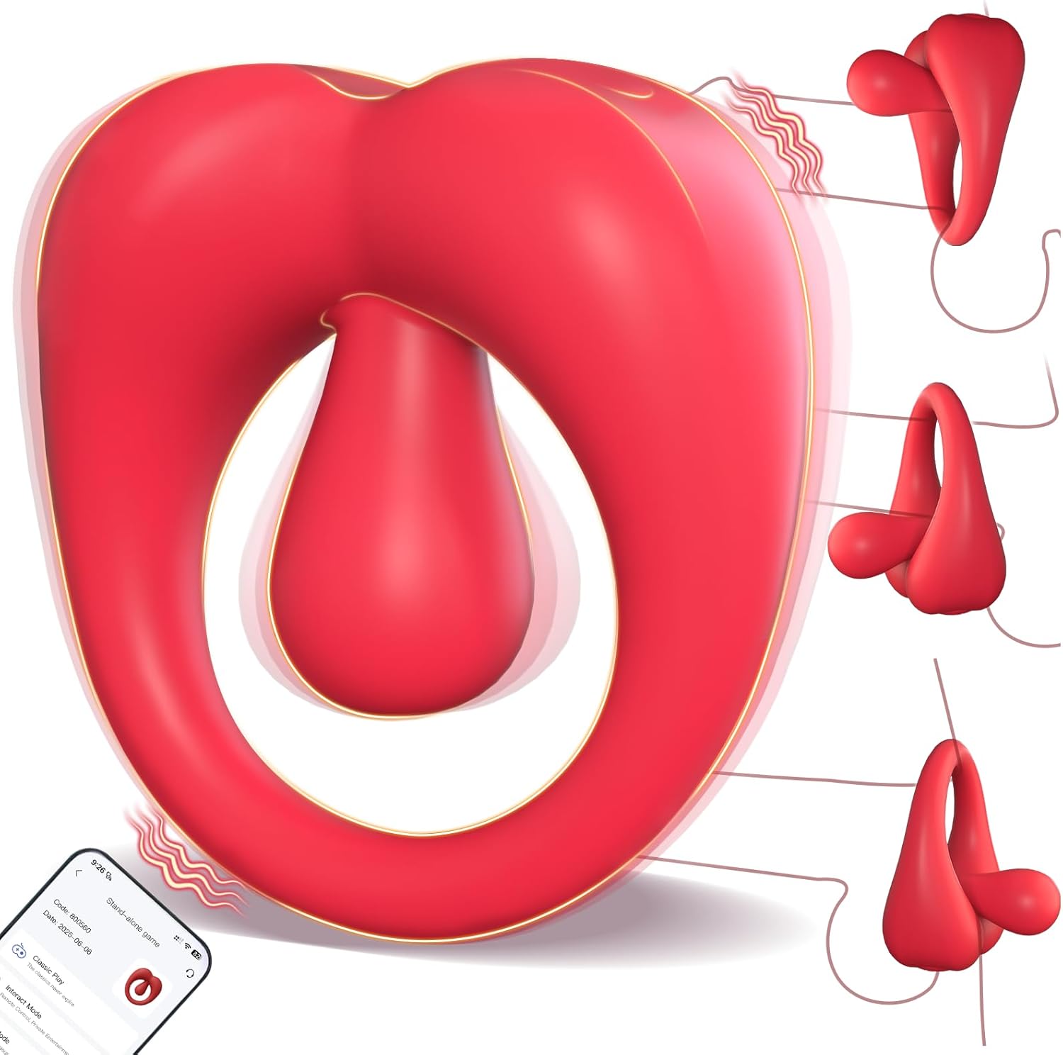 ClutchMotion 360° Vibrating Cock Ring