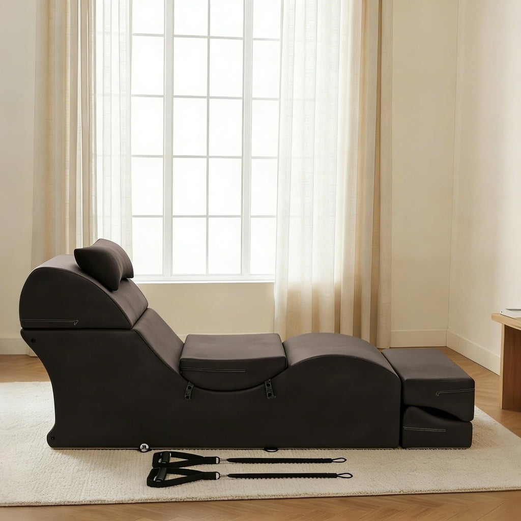 CocoaCurve Fold-Out Sex Chaise Lounge