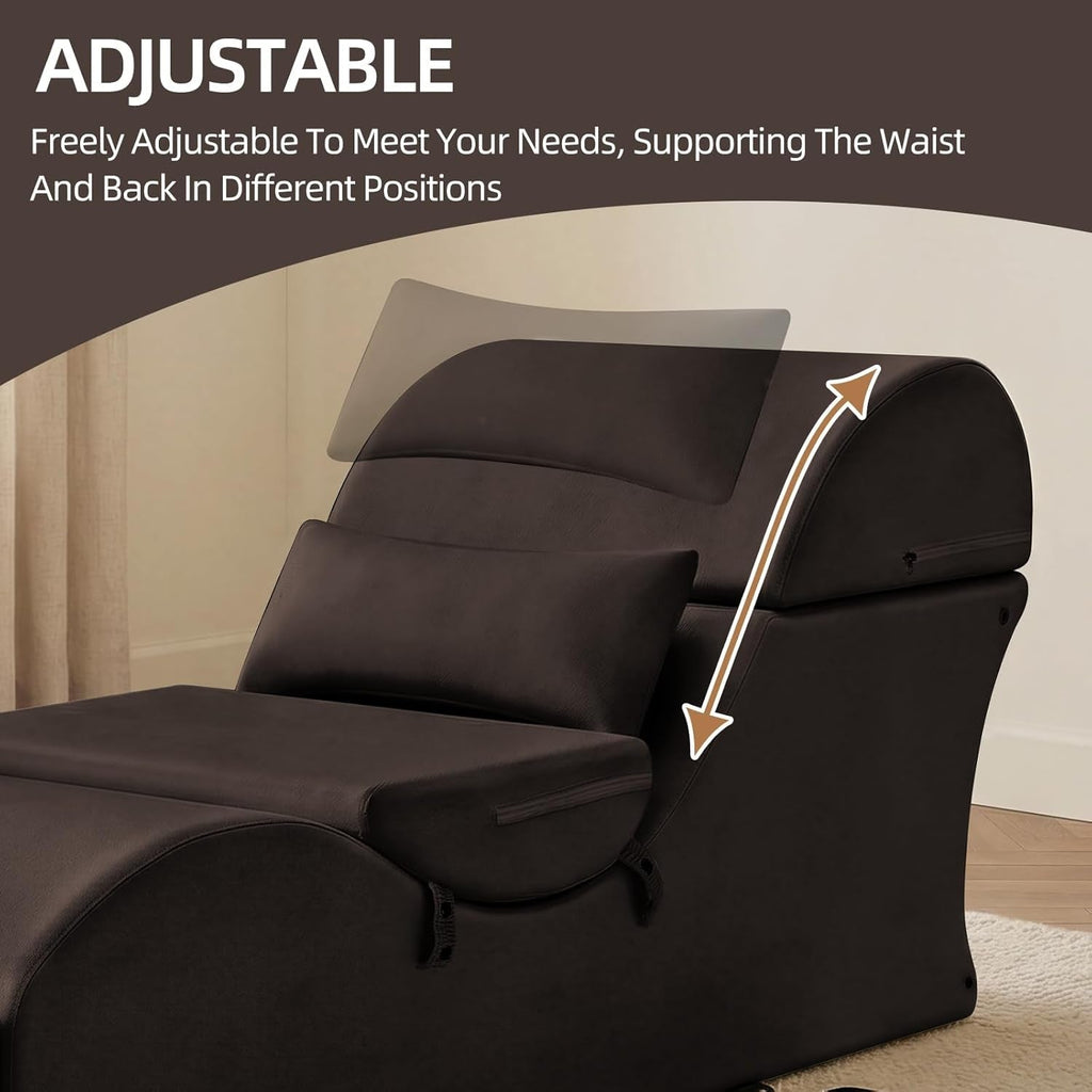 CocoaCurve Fold-Out Sex Chaise Lounge