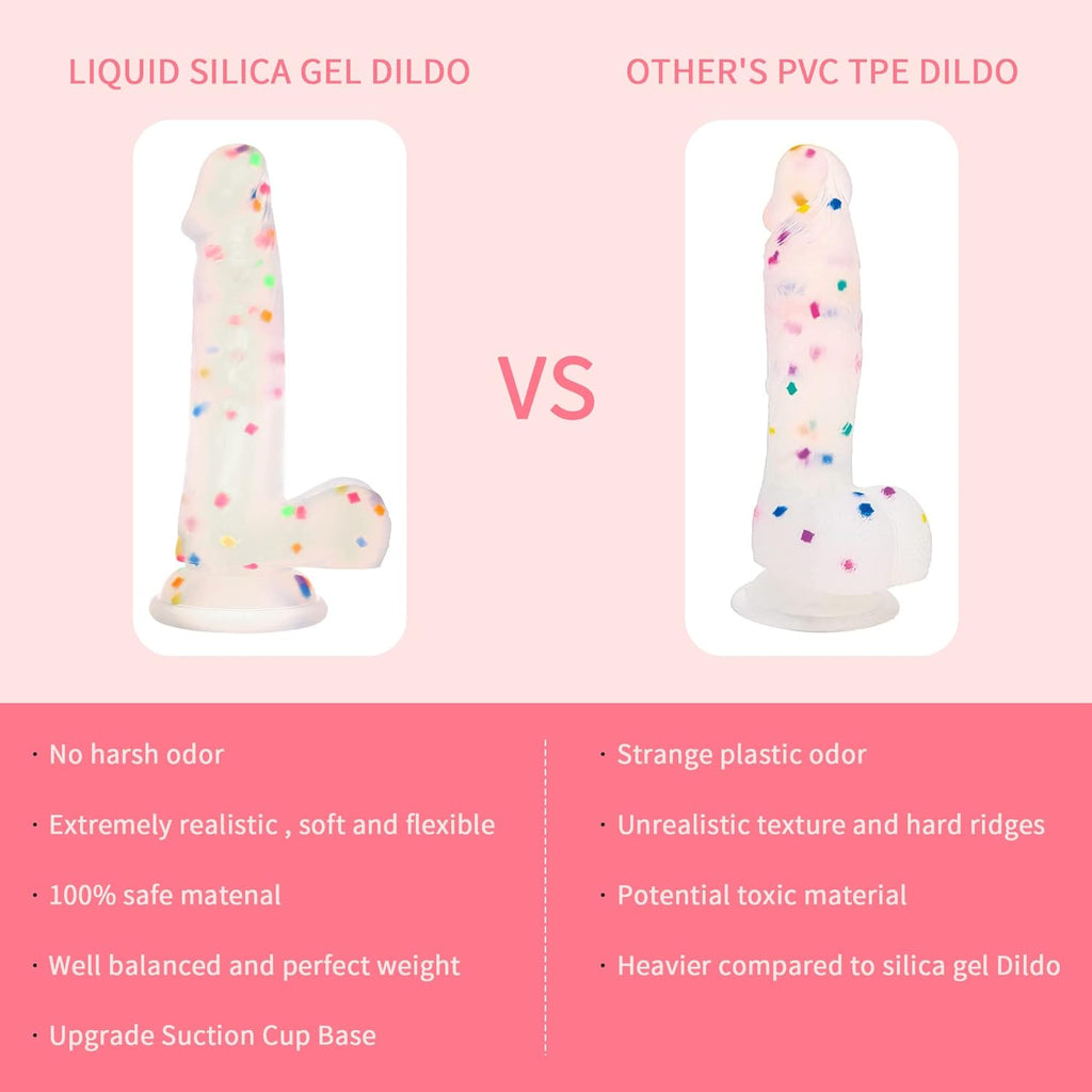 ColorThrust 6.5" Silicone Dildo
