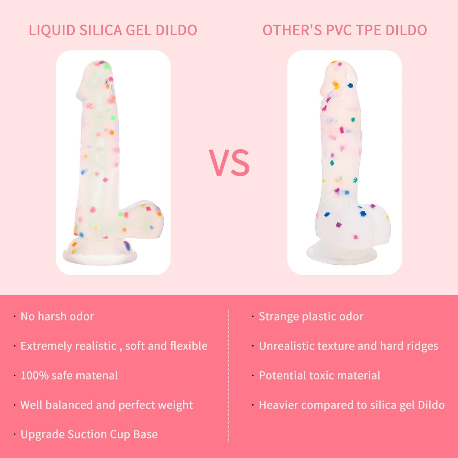 ColorThrust 6.5" Silicone Dildo