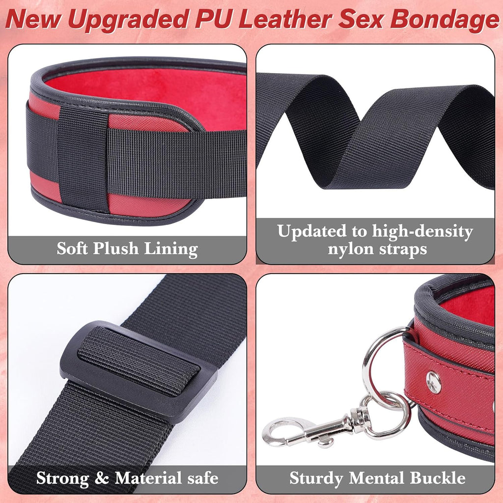 ComfortKink Padded Restraint Straps