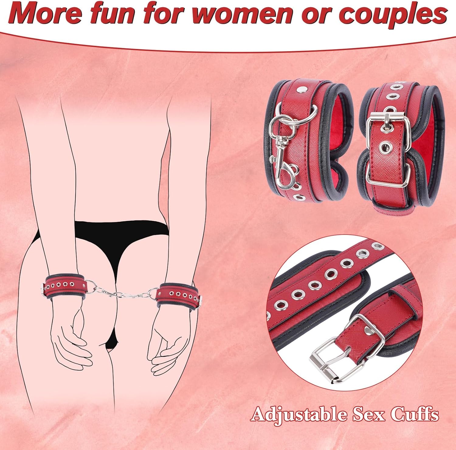 ComfortKink Padded Restraint Straps