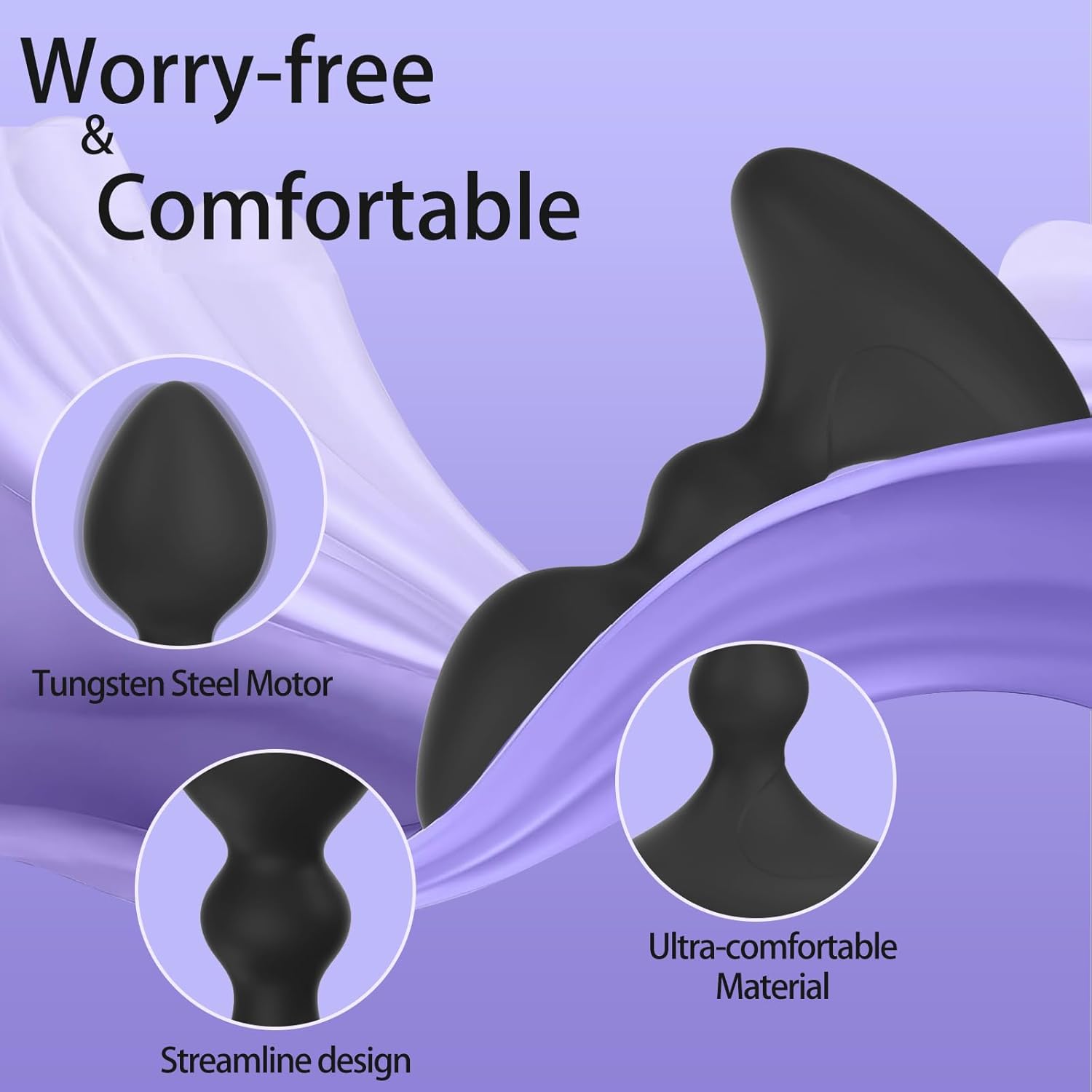 ControlPlug Anal Clitoral & G-Spot Vibrator