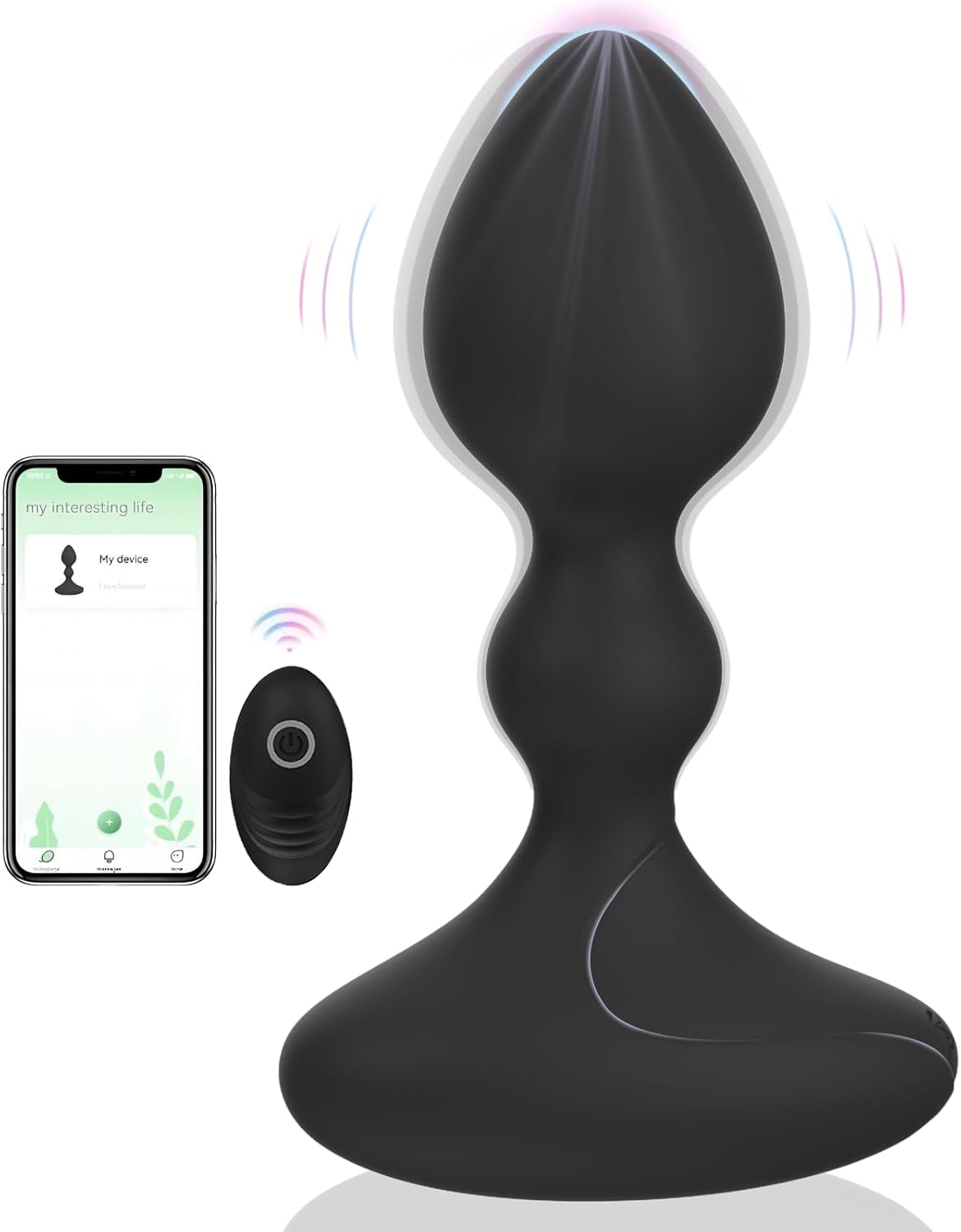 ControlPlug Anal Clitoral & G-Spot Vibrator