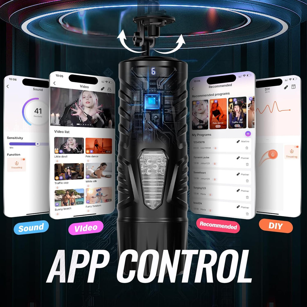 CoreDrive Thrusting Rotating Male Masturbator