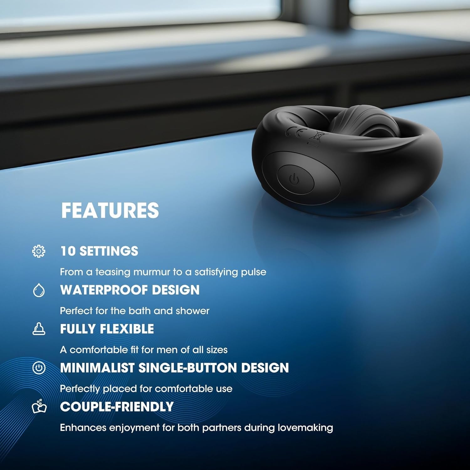 CoreVibe Ball Vibrating Penis Ring