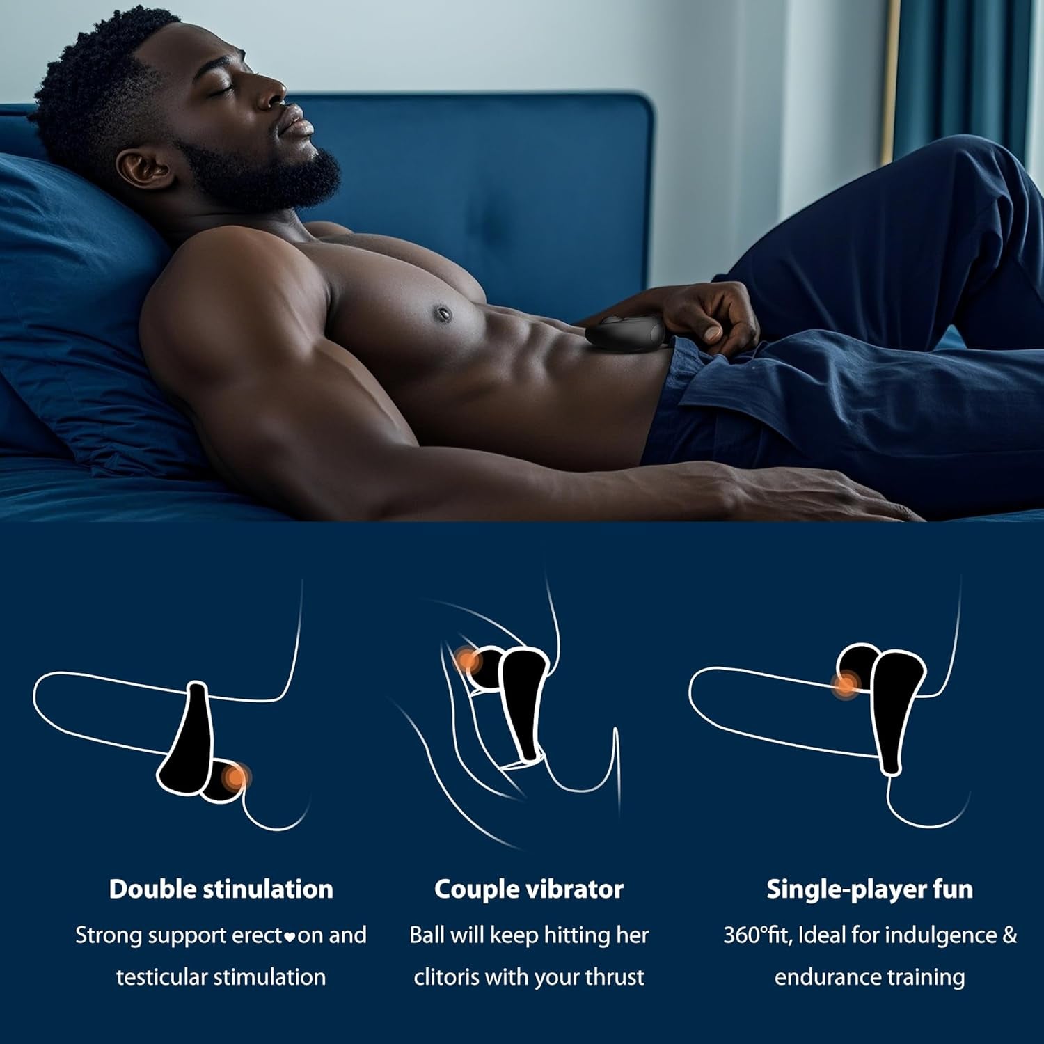 CoreVibe Ball Vibrating Penis Ring