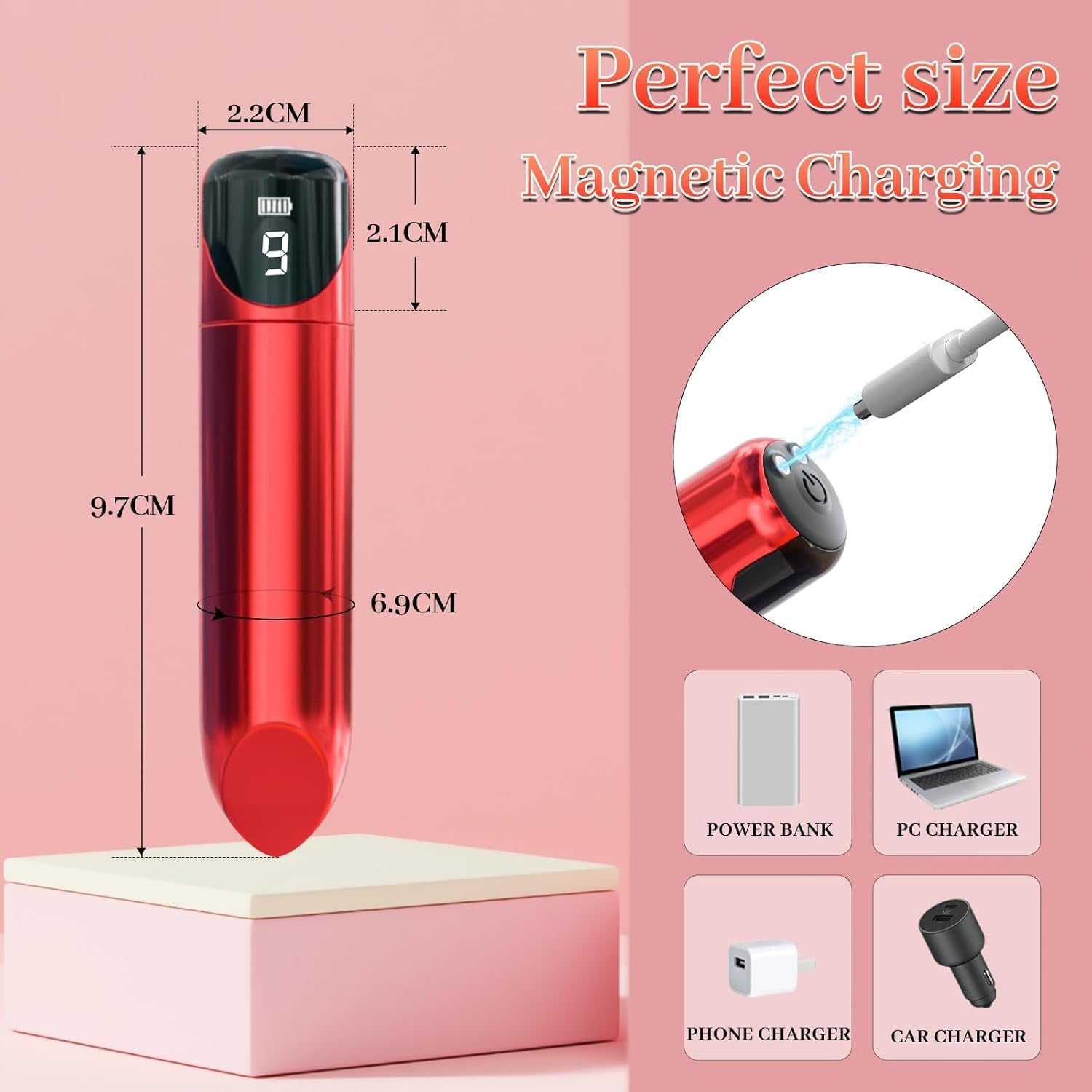 CraveRed Bullet Vibrator