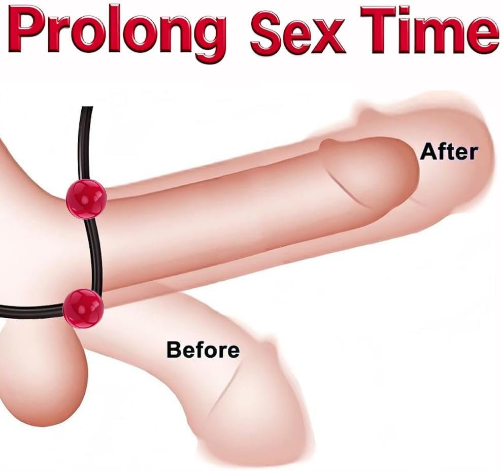 CrimsonFlex 9-Piece Adjustable Cock Ring Set