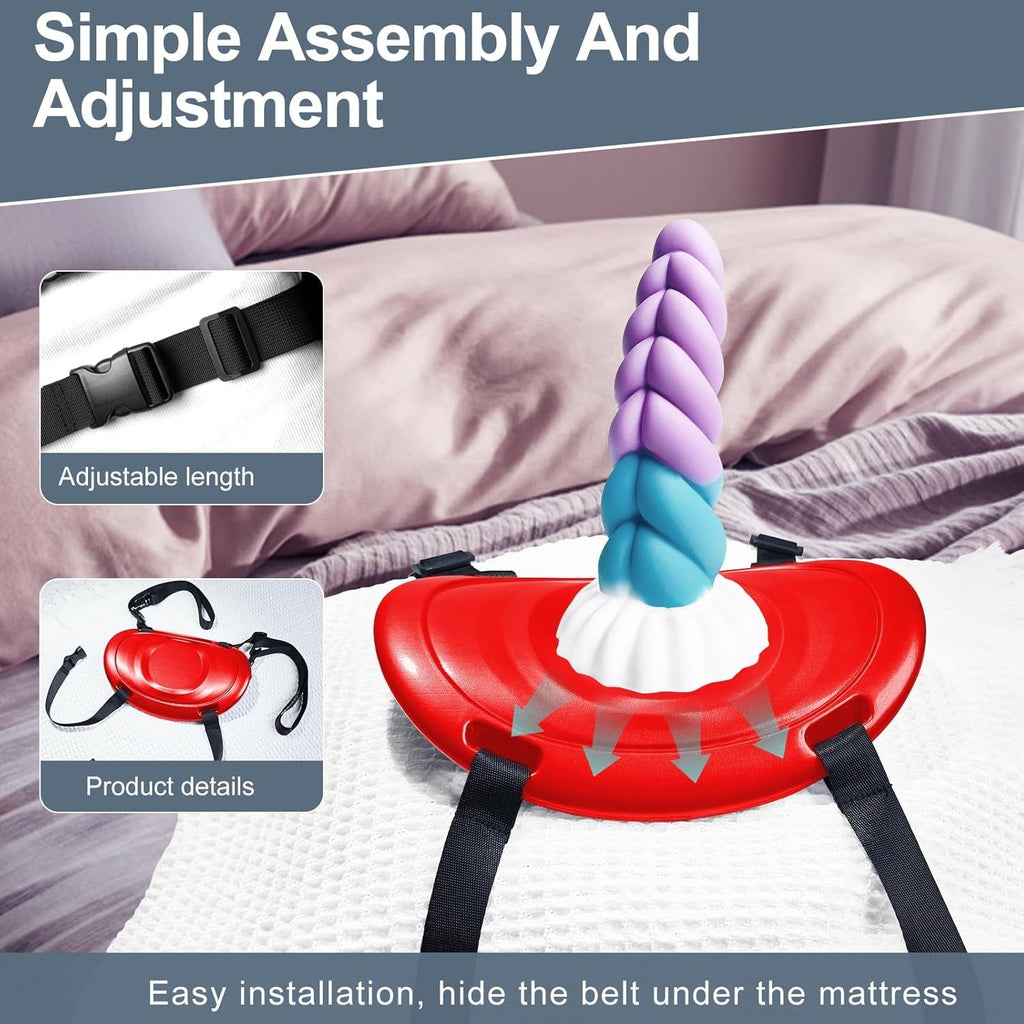 CrimsonRide Suction Cup Dildo Saddle Mount