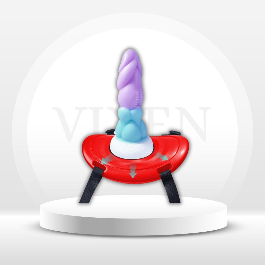 CrimsonRide Suction Cup Dildo Saddle Mount