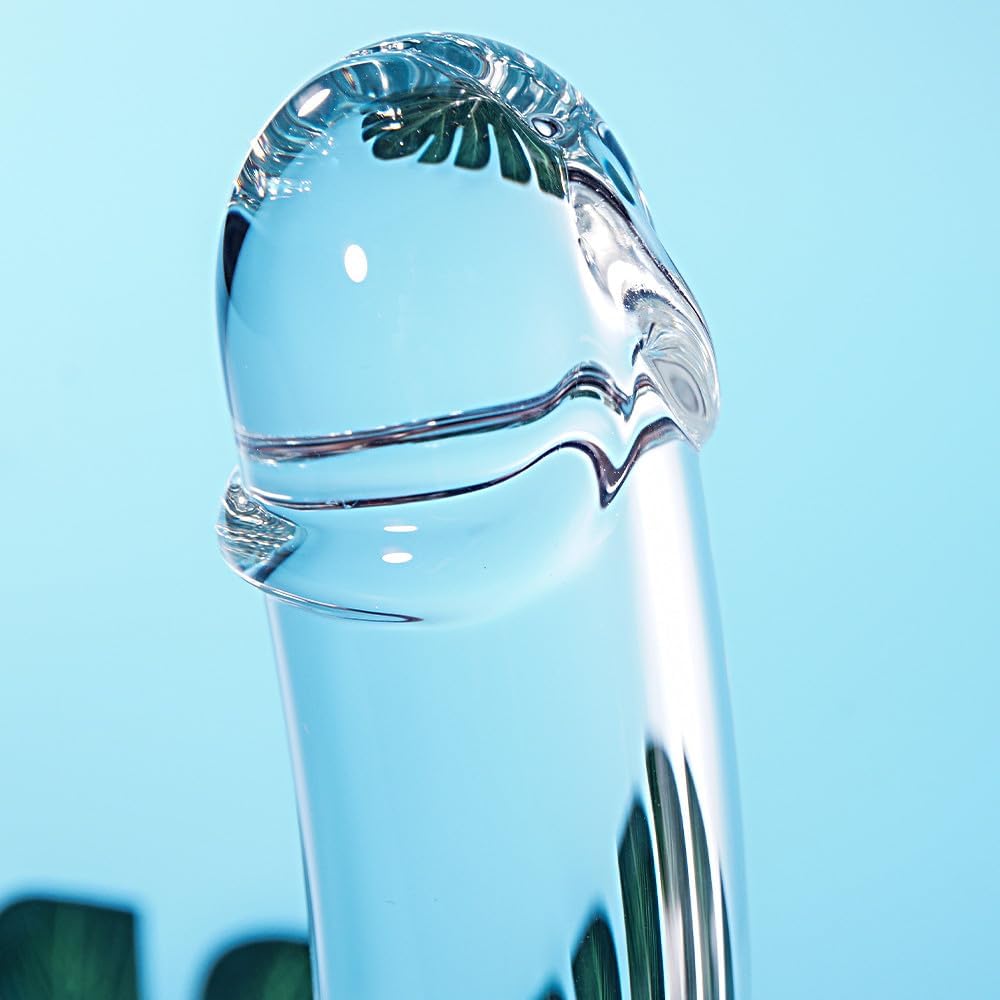 CrystalCurve Small Glass Dildo
