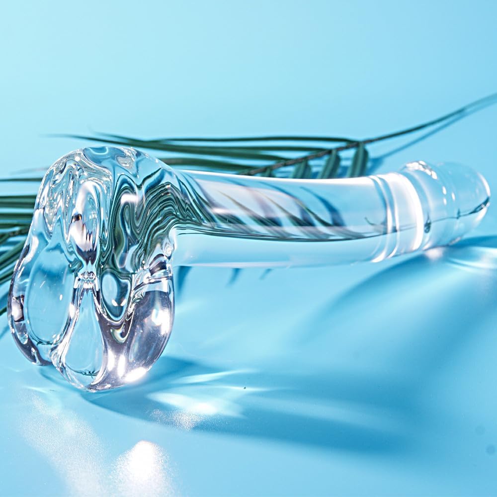 CrystalCurve Small Glass Dildo