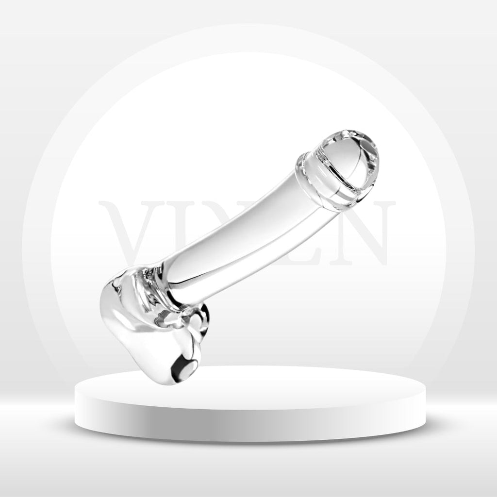 CrystalCurve Small Glass Dildo